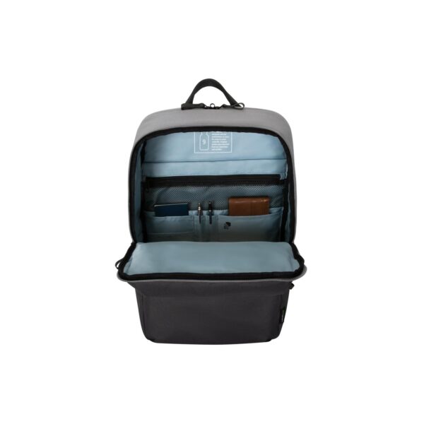 Mochila Targus Sagano 15.6 Ecosmart Travel Safeport Sling Grey/Black - Imagen 4