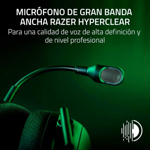 Audifono Gamer Razer Blackshark V2 Pro Wireleess Hyperspeed Black - Imagen 2