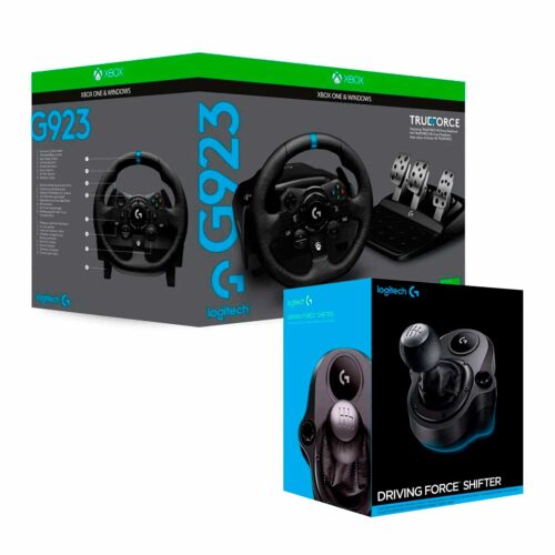 Timon Logitech G923 Driving Force + Palanca De Cambios