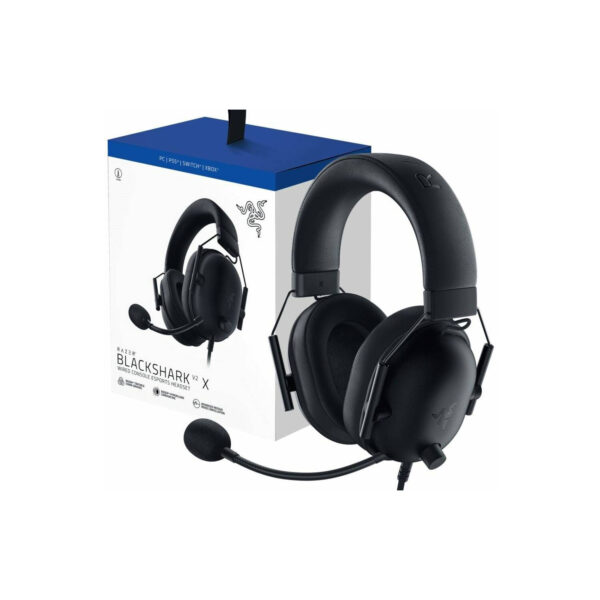 Audifono Gamer Razer C/Microf Razer Blackshark V2 X Ed Ps5 Multi-Platform 50Mm 7.1 Black - Imagen 4