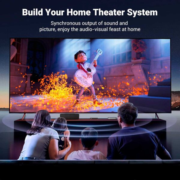 Splitter de Video HDMI UGREEN de 4 puertos 4K 60Hz-Black CM570 (90514) - Imagen 5