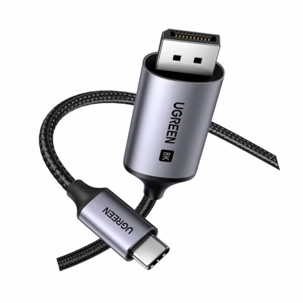 Cable Ugreen USB-C Macho a Displayport macho 8K de 3M CM556 (25839) - Imagen 4