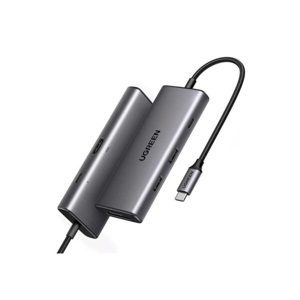 Adaptador Ugreen Revodock 7 en 1 USB C a USB HDMI SD PD100W Cm498 15531 - Imagen 2