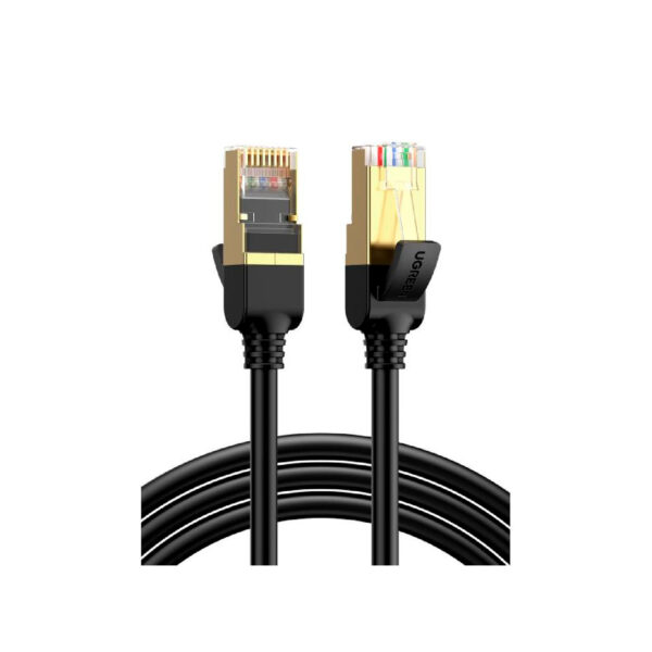 Cable UGREEN Patch Cord de red CAT7 F/FTP Negro de 10M NW107 (11273) - Imagen 2