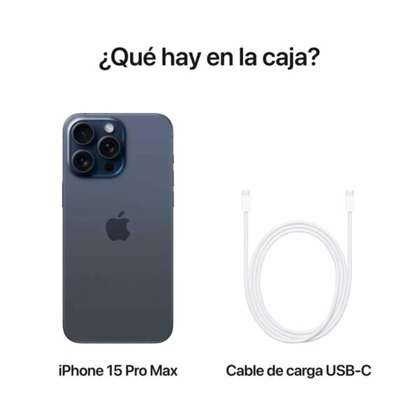 Iphone 15 Pro Max Blue Titanium 256 Gb - Imagen 6