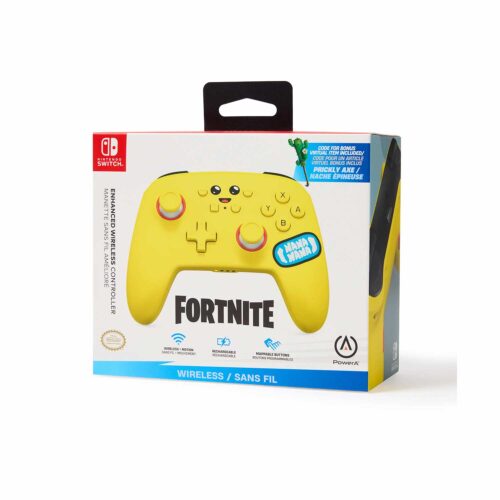 Mando Pro PowerA Wireless Nintendo Switch Peely Fortnite