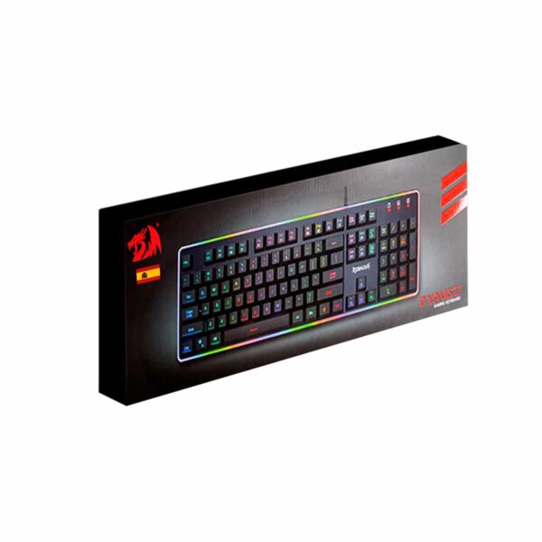 Teclado Gamer Redragon Dyaus Spanish K509Rgb Black - Imagen 5