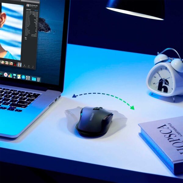 Mouse Inalámbrico Ugreen 2.4G Bluetooth 4000dpi MU006 Gris- 90855 - Imagen 3