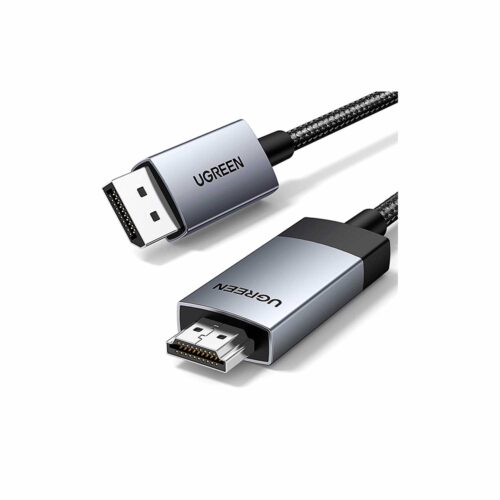 Cable Ugreen DisplayPort Macho a HDMI Macho 4K Trenzado 3M | DP119 (25491)