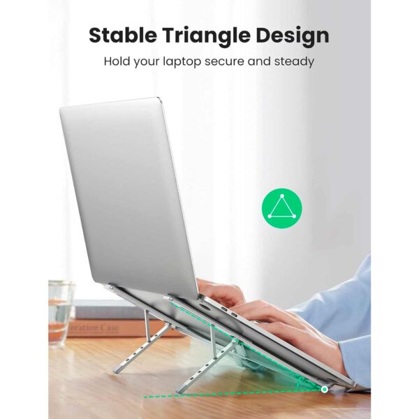 Soporte portátil Ugreen para laptop de 8" a 17.3" Metal Silver (40289) - Imagen 5