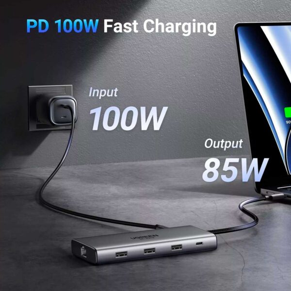 Adaptador Ugreen Revodok Pro 210 10 in 1 USB C |Cm639-15534 - Imagen 4