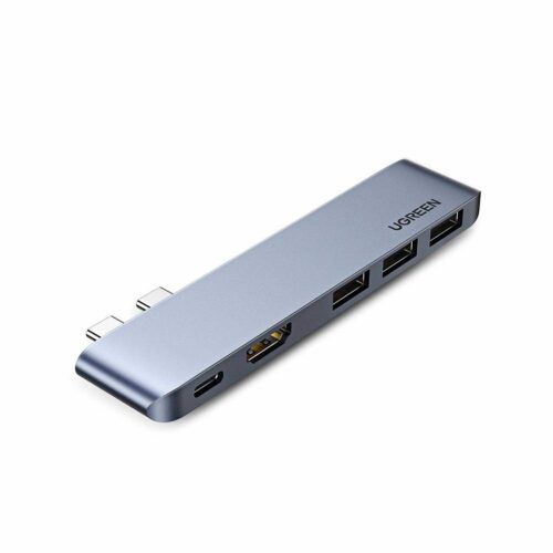 Adaptador Ugreen CM251 ( 60559 ) 5 EN 1 USB-C USB 3.0 HDMI 4K