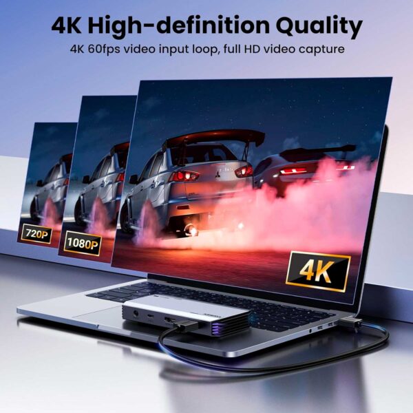 Ugreen Tarjeta de Captura 4K HDMI Streaming USB VRR HDR CM700 - 25173 - Imagen 3
