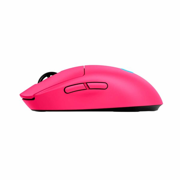 Mouse Gamer Logitech G Pro 2 Ligthspeed Wireless Hero 2 32K Lightforce/Lightsync Rgb Magenta - Imagen 4
