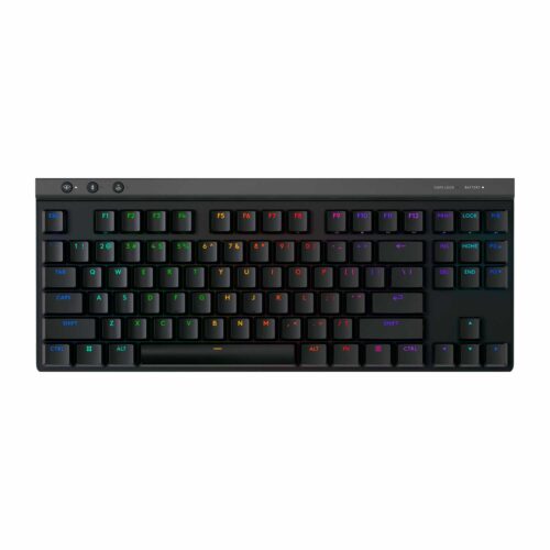 Teclado Gamer Logitech G515 Tkl Wired Lightsync Rgb Black