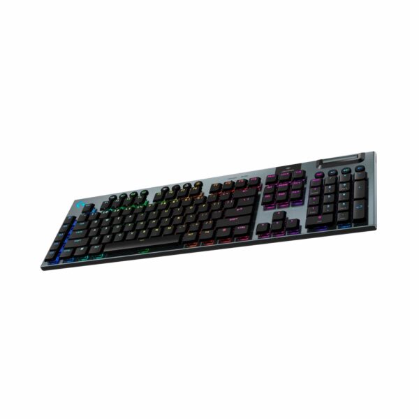 Teclado Gamer Logitech G915 X Lightspeed Bt Lightsync Rgb Mechanical Black - Imagen 3