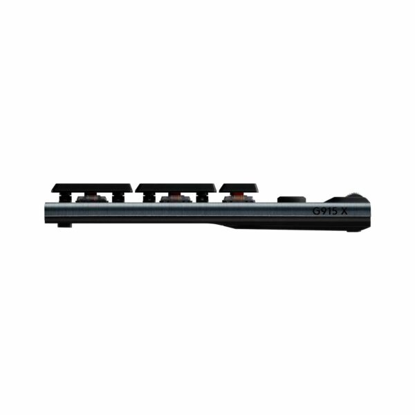 Teclado Gamer Logitech G915 X Lightspeed Bt Lightsync Rgb Mechanical Black - Imagen 4