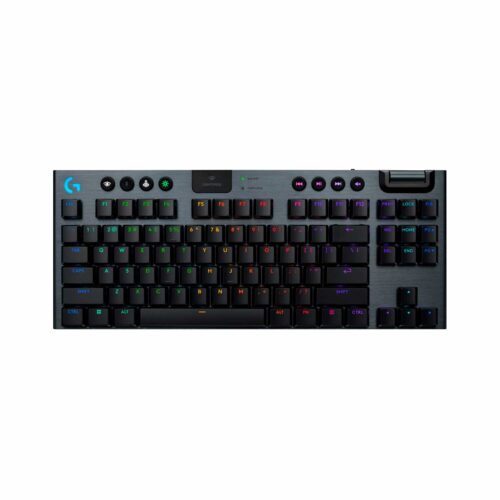 Teclado Gamer Logitech G915 X Tkl Lightspeed Bt Lightsync Rgb Mechanical Black