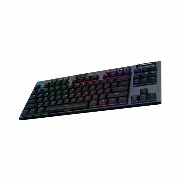 Teclado Gamer Logitech G915 X Tkl Lightspeed Bt Lightsync Rgb Mechanical Black - Imagen 2