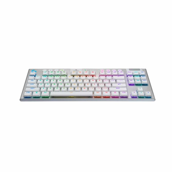 Teclado Gamer Logitech G915 X Tkl Lightspeed Bt Lightsync Rgb Mechanical White - Imagen 2