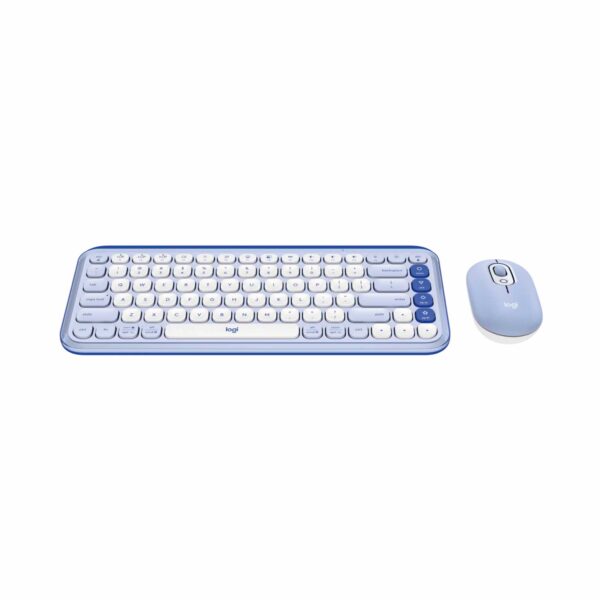 Teclado Logitech + Mouse Pop Icon Bluetooth/Wireless Sp Copilot Lilac - Imagen 3