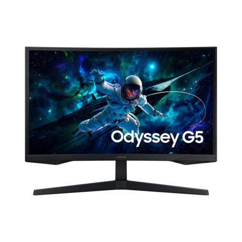 Monitor Gamer Samsung Odyssey G5 Ls27Cg552Elxpe 27″ 2K Qhd 165Hz/1Ms Curvo