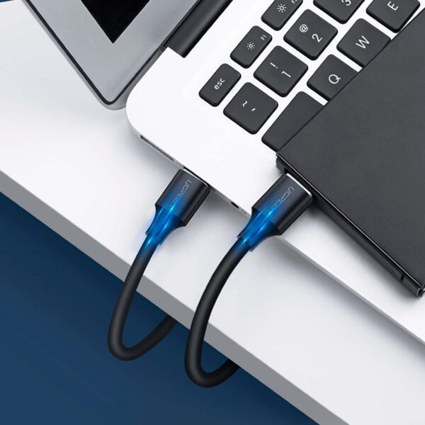Cable Ugreen Usb-A 3.0 A Usb-A Macho 3M Black 90576 - Imagen 2