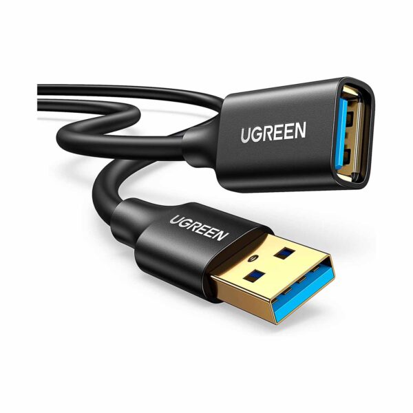 Cable Ugreen Extension USB 3.0 macho/hembra 2M Black|10373