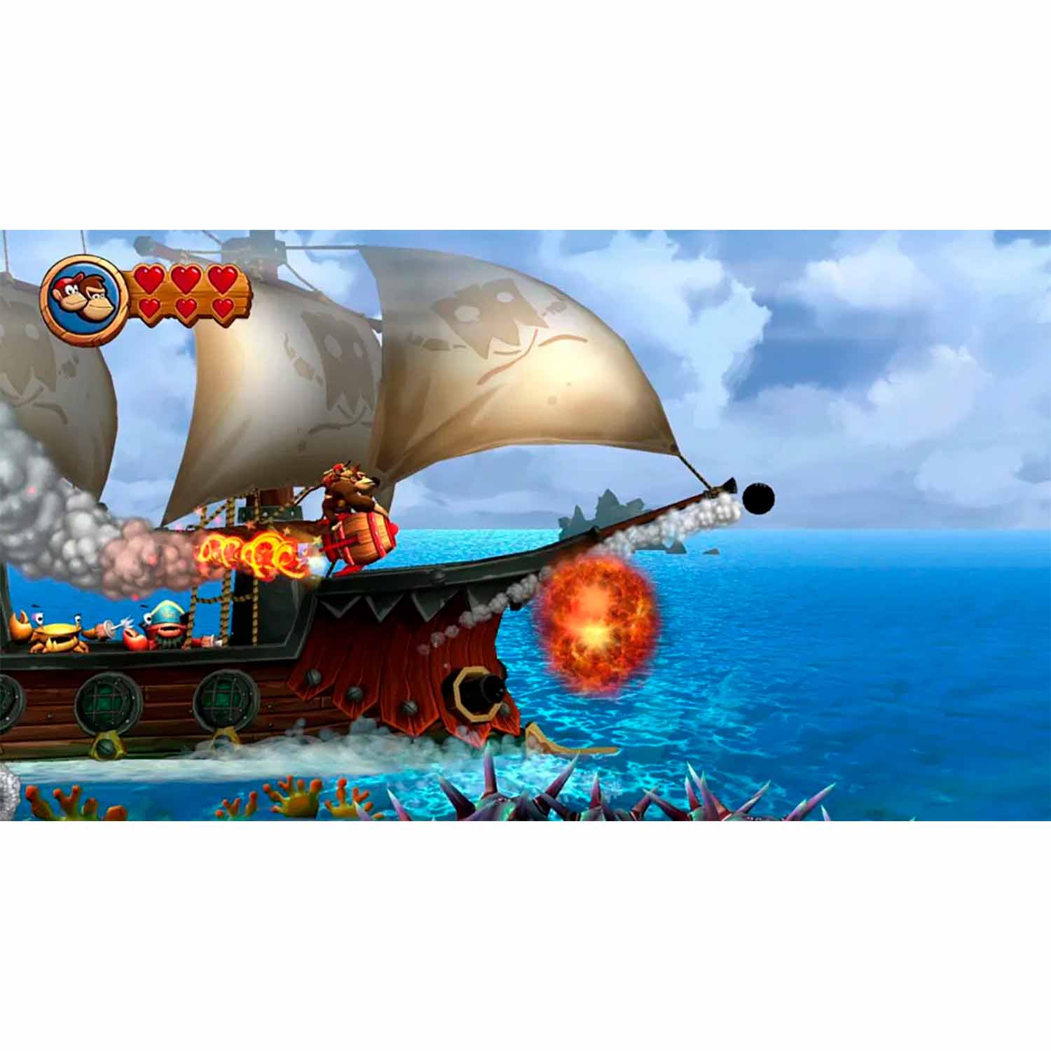 Donkey Kong Country Returns Hd Nintendo Switch Latam - Imagen 2