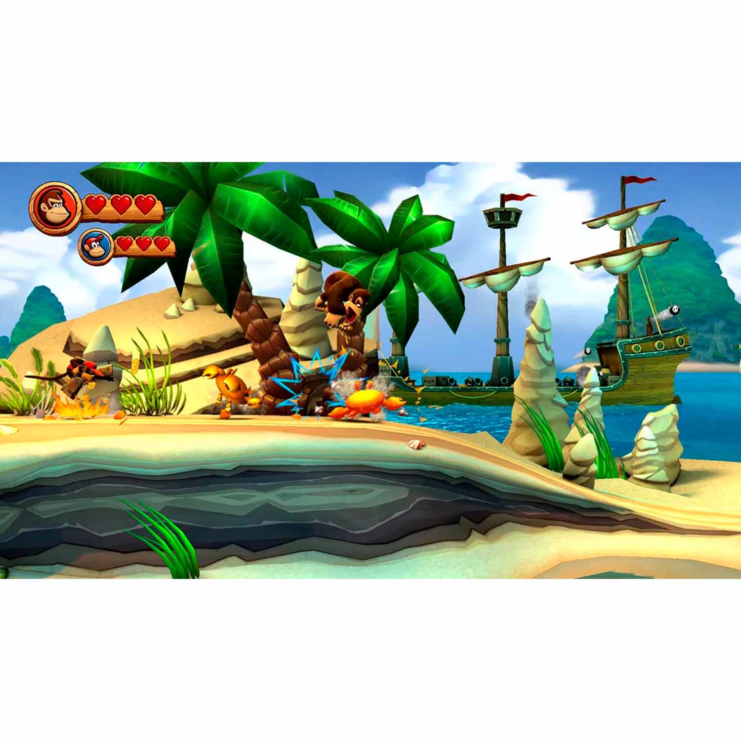 Donkey Kong Country Returns Hd Nintendo Switch Latam - Imagen 3