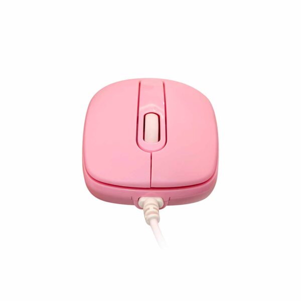 Mouse óptico TEROS TE-1221S 1000 DPI USB 3 botones Pink - Imagen 3
