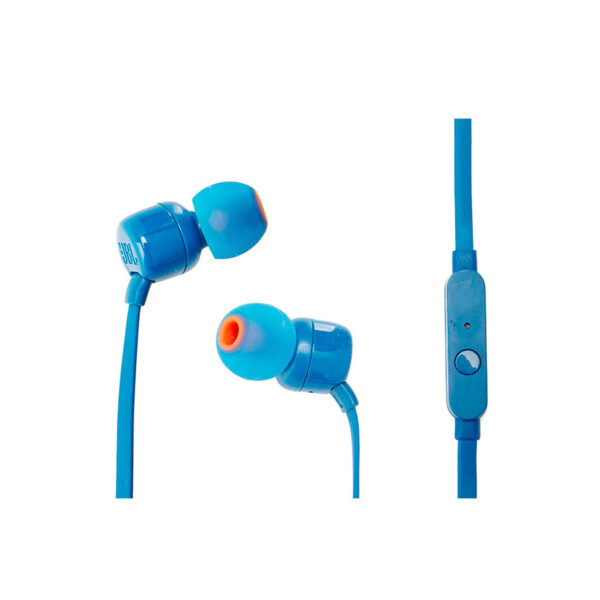 Audifonos Jbl Tune 110 Pure Bass Sound-Hans-Free Calls-Azul - Imagen 2