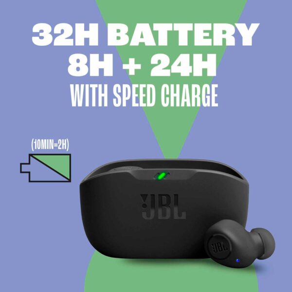 Audifonos JBL True Wireless Vibe Buds Negro Nd0936 - Imagen 5