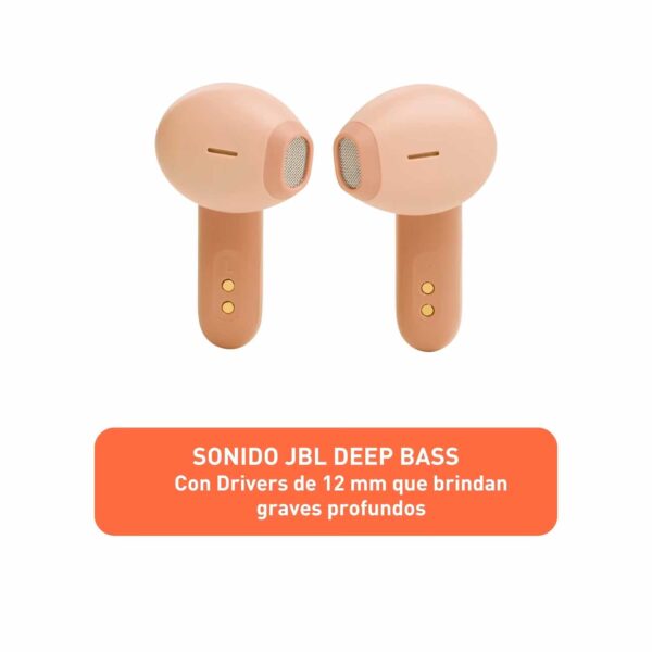 Audifonos JBL True Wireless Vibe Flex Beige - Imagen 5