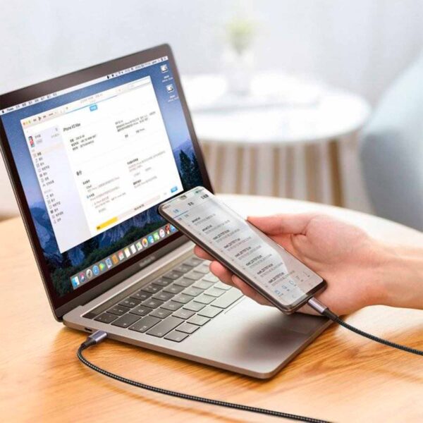 Cable Ugreen de Carga Rápida USB-C a USB-C 100W 2M US316 70429 - Imagen 3