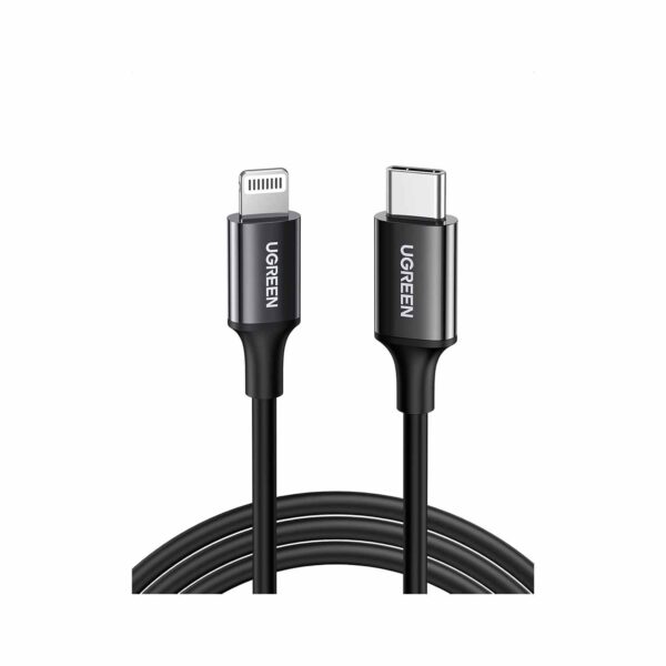 Cable Ugreen de USB-C a Lightning 60w 1M Black 60759