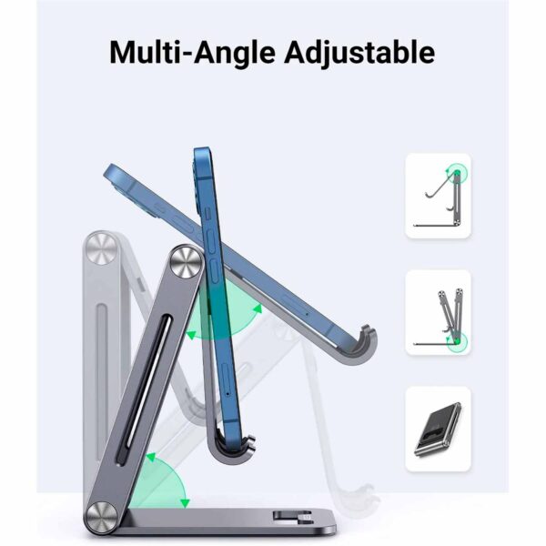 Soporte De Aluminio Ajustable Ugreen Para Teléfono 80708 - Imagen 3