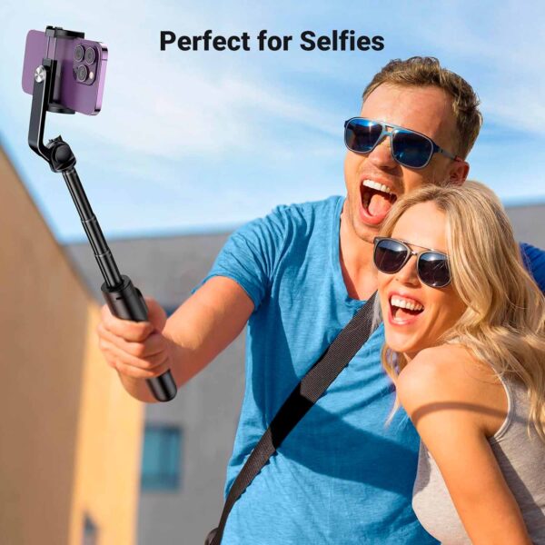 Soporte trípode Ugreen Selfie stick extendible Bluetooth para celular LP586 15062 - Imagen 6