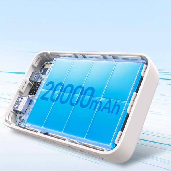 Power Bank Ugreen Nexode 20000Mah con Cable 20W Beige Pb505-35340 - Imagen 2