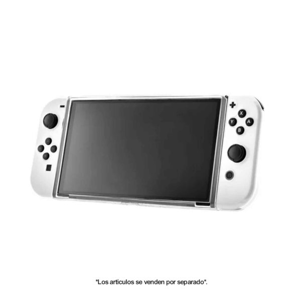 Estuche Thin Case Nyko Nintendo Switch Oled Transparente - Imagen 3