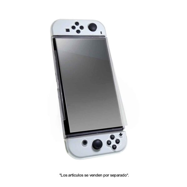 Estuche Thin Case Nyko Nintendo Switch Oled Transparente - Imagen 4
