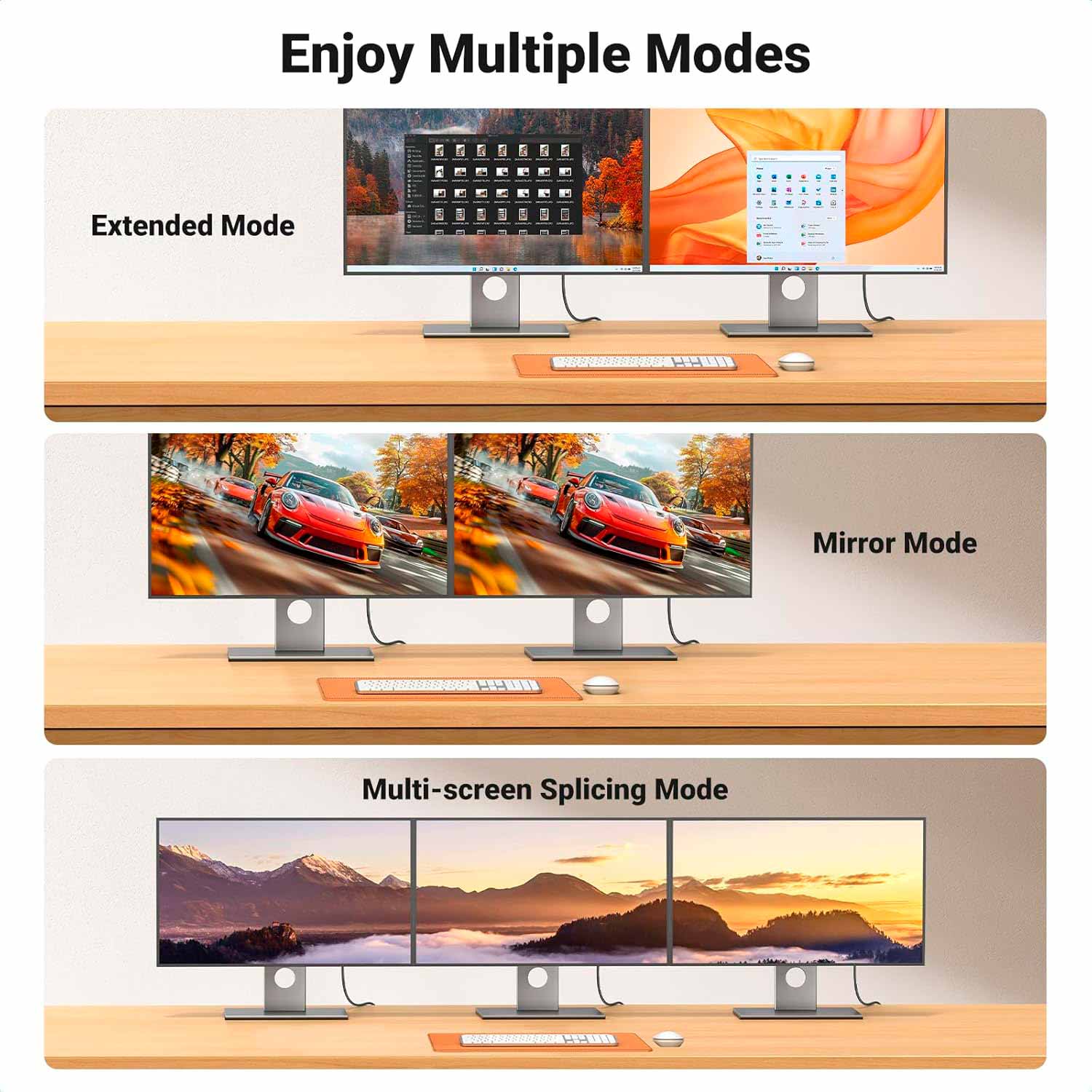 Cable Ugreen Display Port 1.2 a HDMI 1.4 4K 3 MTS 35843 - Imagen 5