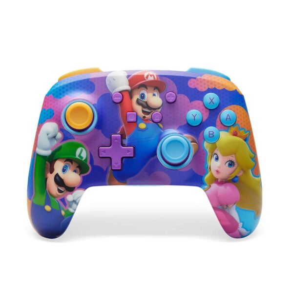 Mando Pro PowerA Wireless Nintendo Switch Color Splash Heroes - Imagen 2