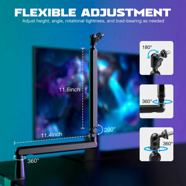 Brazo Para Microfono Fifine Bm88 Black - Imagen 2