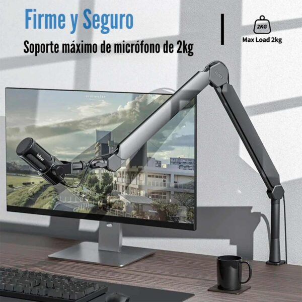 Brazo Para Microfono Fifine Bm66 Black - Imagen 4