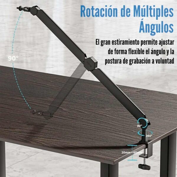 Brazo Para Microfono Fifine Bm66 Black - Imagen 5