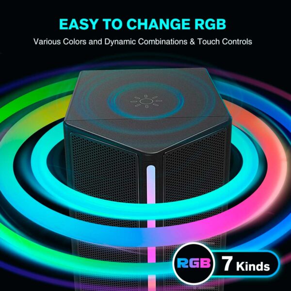 Altavoces Fifine A20 Gaming Speaker Black - Imagen 3