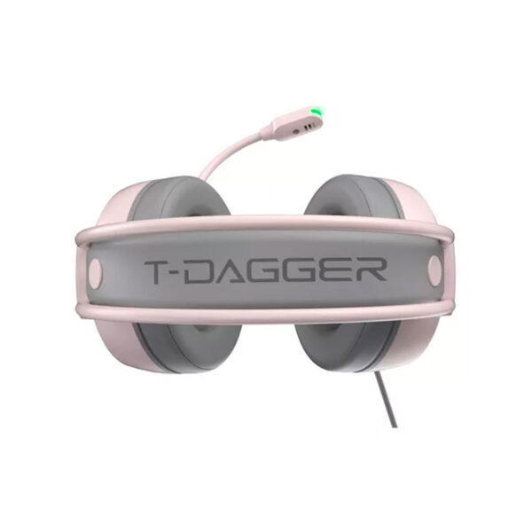 Audifonos Gamer T-Dagger Sona T-Rgh304P Pink - Imagen 3
