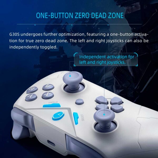 Mando Thunderobot G30S Wireless Blue - Imagen 6