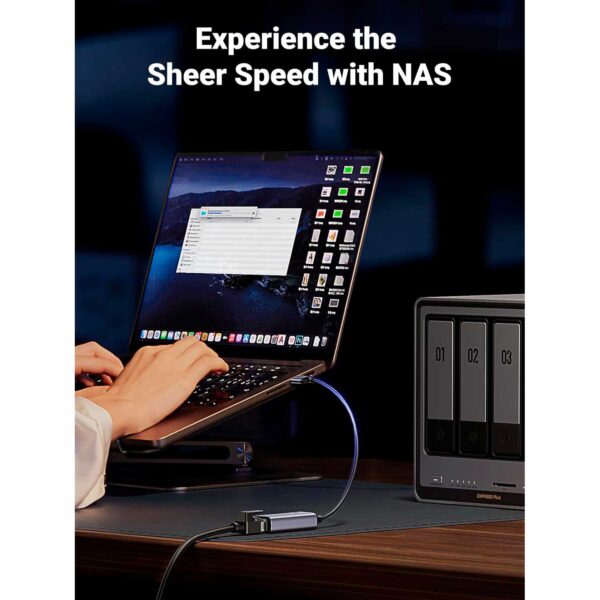 Adaptador Ugreen Usb 3.0 A Red Rj45 Velocidad 2.5G Negro Cm648-25051 - Imagen 3